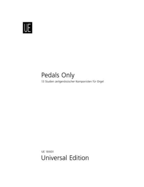 UNIVERSAL EDITION PEDALS ONLY - ORGUE