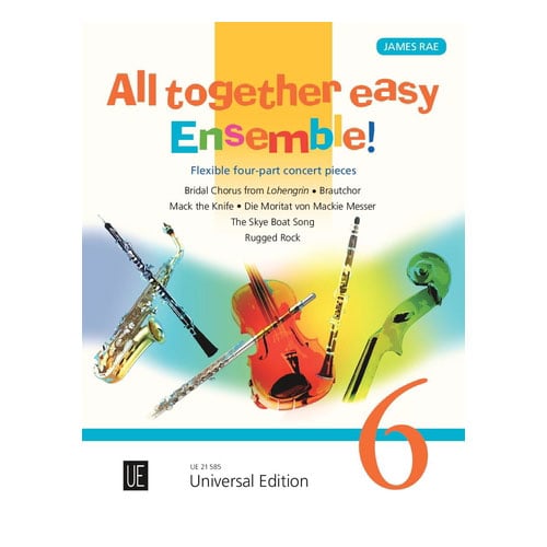 UNIVERSAL EDITION ALL TOGETHER EASY ENSEMBLE! - FLEXIBLE ENSEMBLE / PIANO AD LIB.