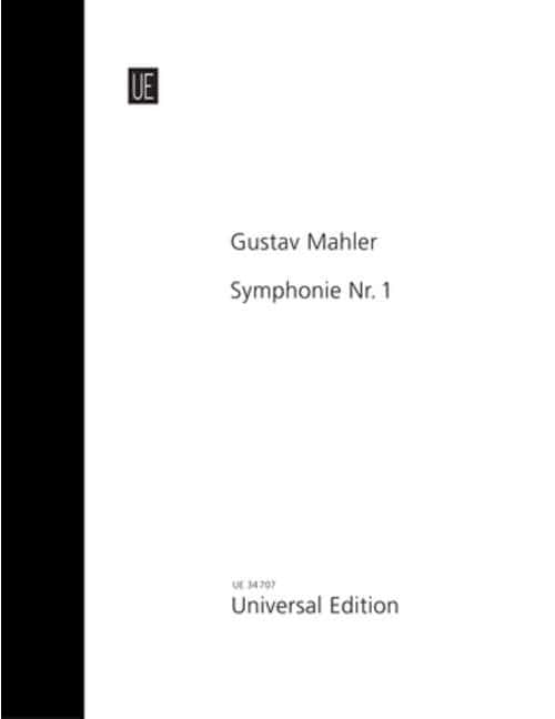 UNIVERSAL EDITION MAHLER - SYMPHONY NO. 1 - ORCHESTRE