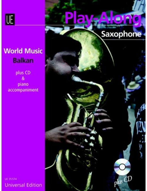 UNIVERSAL EDITION BALKAN PLAY ALONG - SAXOPHONE + CD