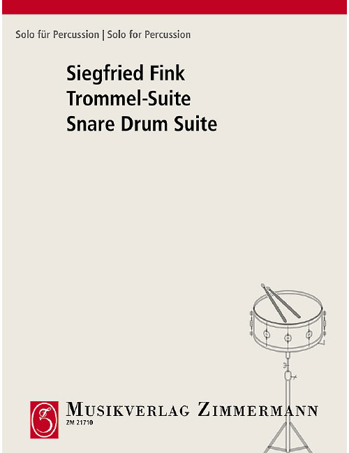 ZIMMERMANN Fink - Suite - Side/snare Drum