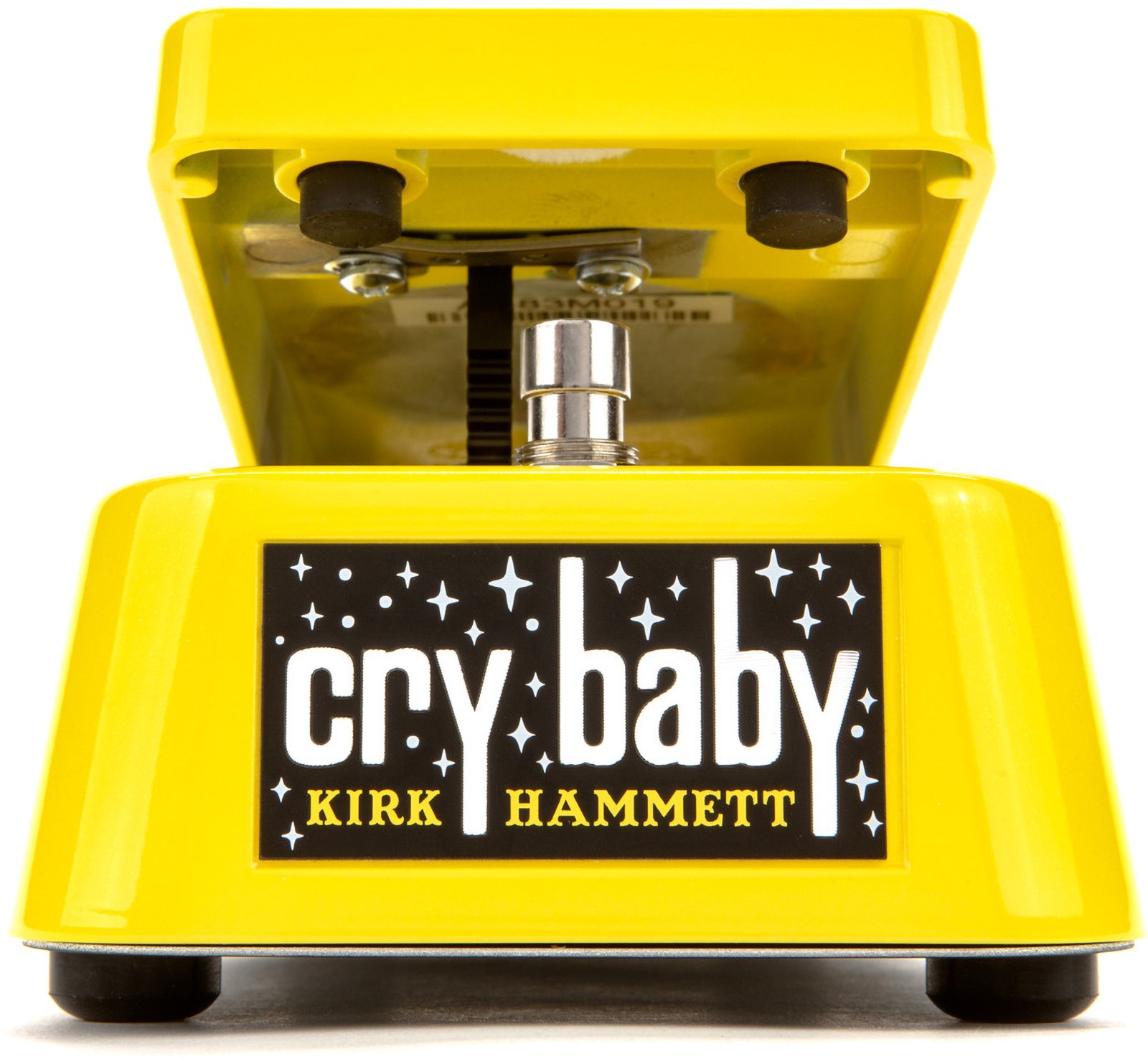 DUNLOP EFFECTS KIRK HAMMETT CRY BABY WAH YELLOW SPARKLE EDITION