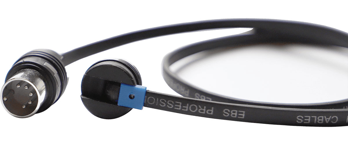 EBS 28 cm midi flat cable, 3-positions