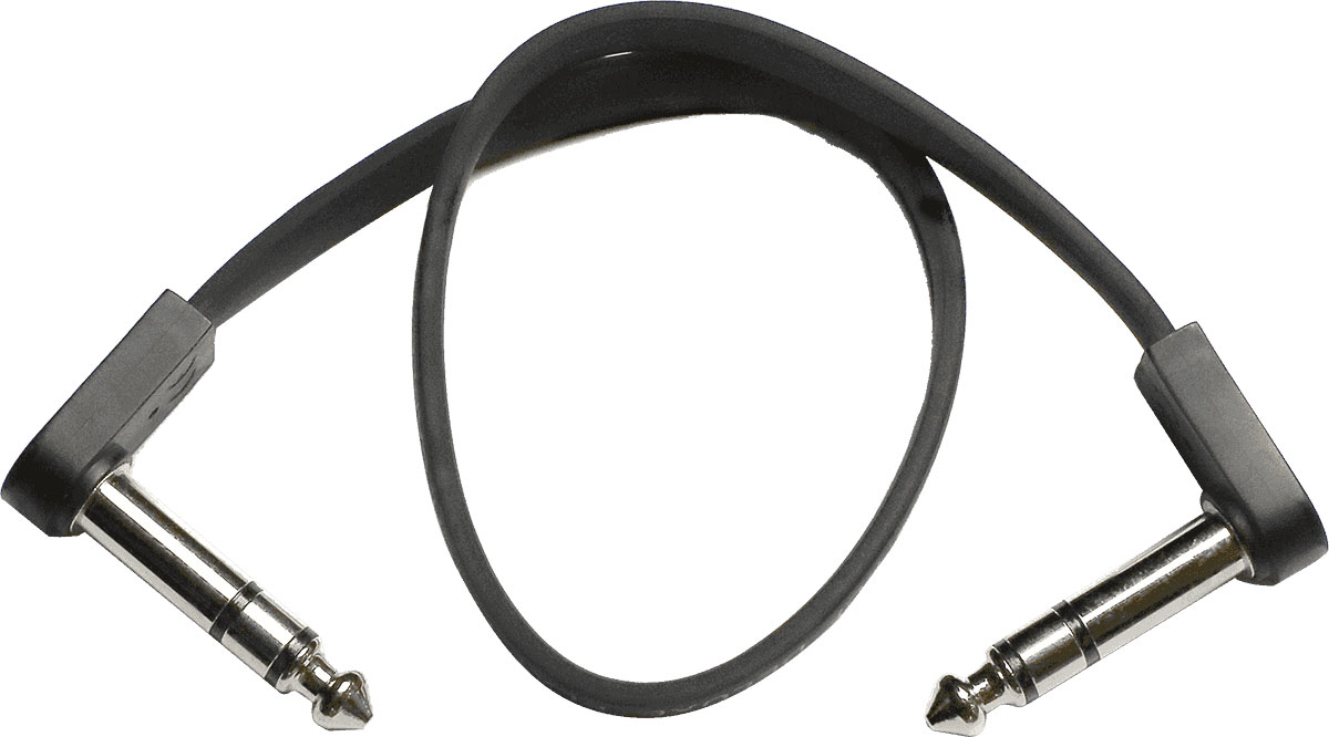 EBS Câble Patch Deluxe Coudés Stéréo - 28 CM