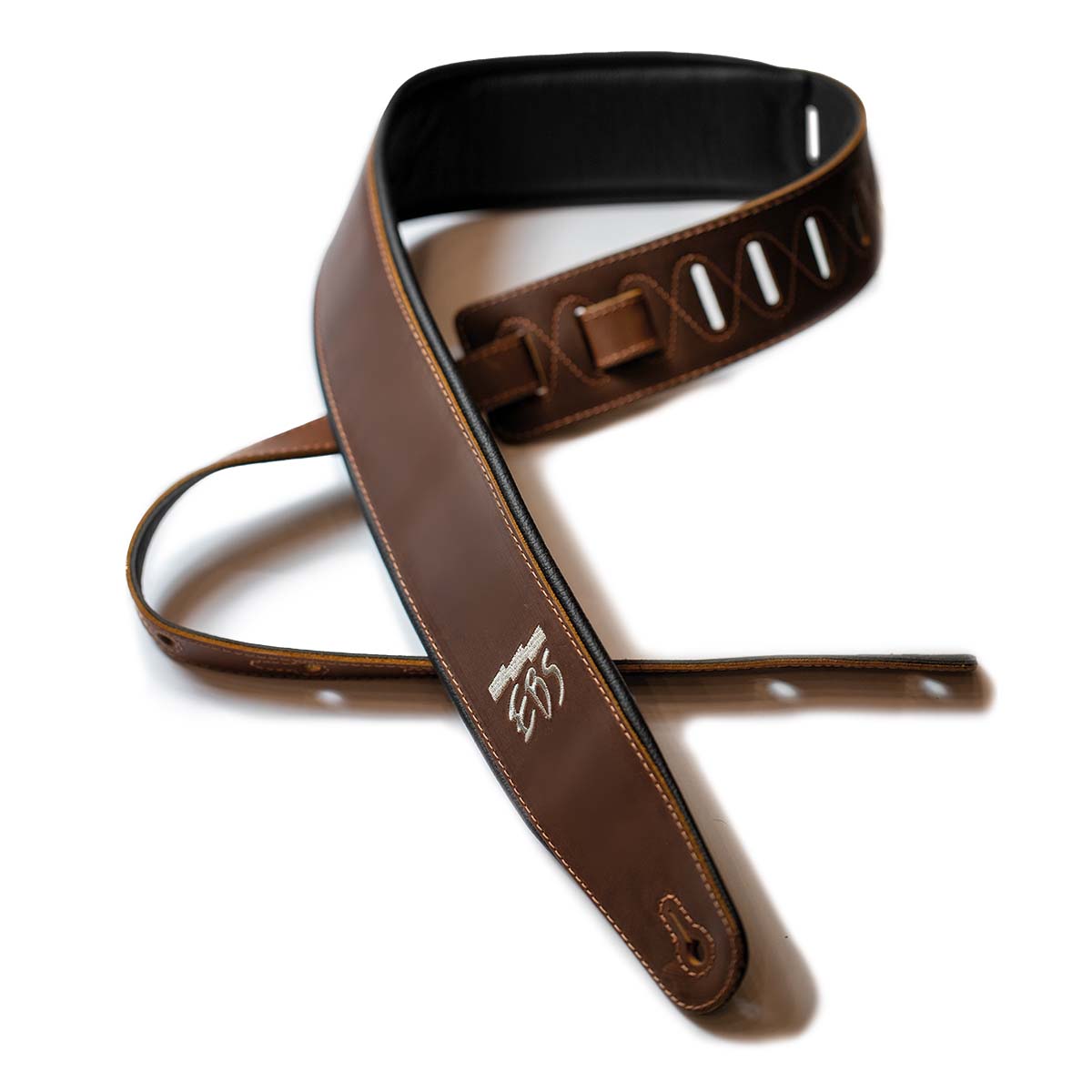 EBS Sangle Cuir Smooth Bourbon Brown