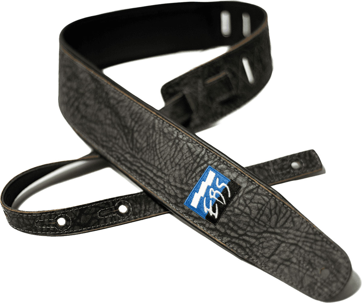 EBS Sangle Cuir Relic Faded Black