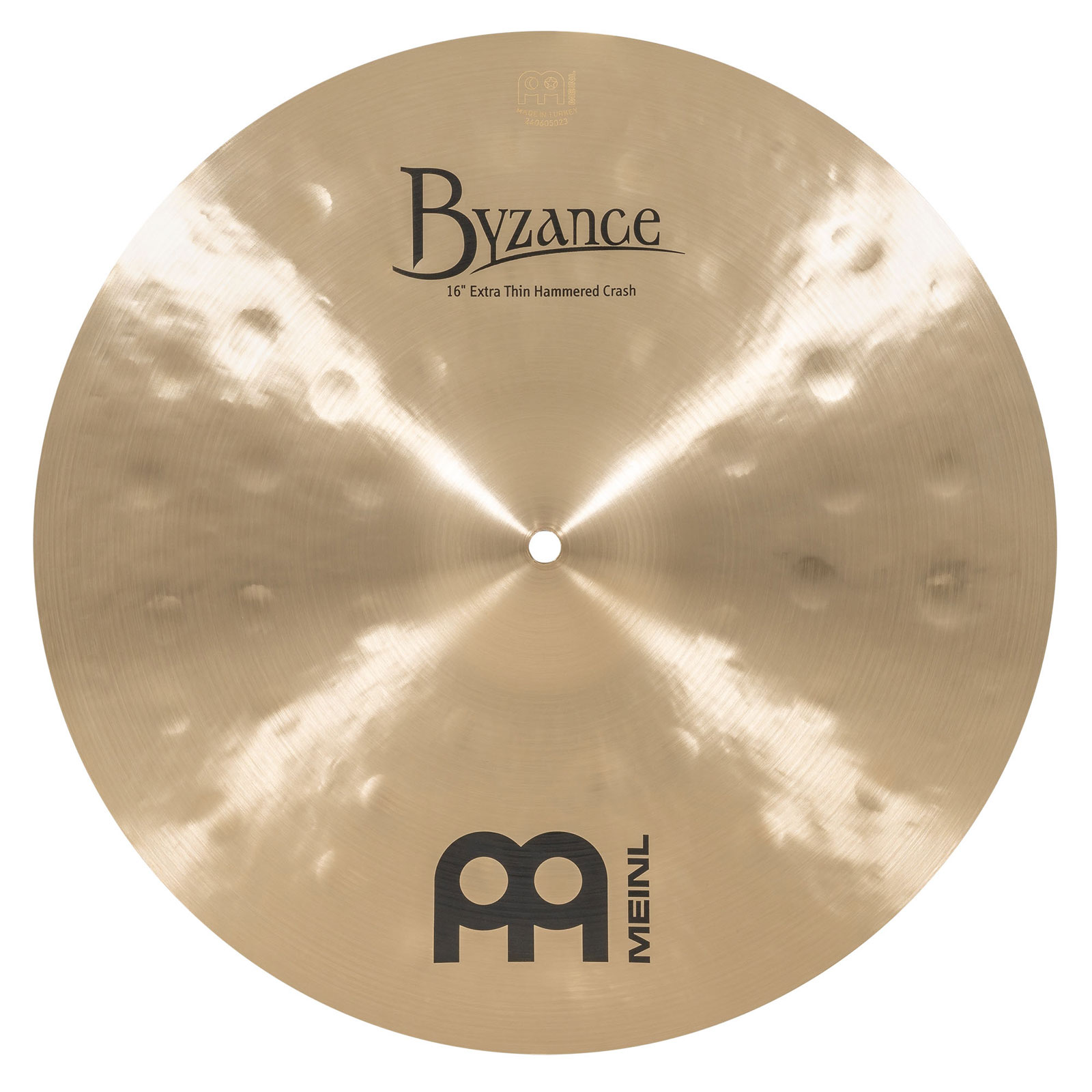 MEINL B16ETHC - Crash martelée extra-fine traditionnelle Byzance 16