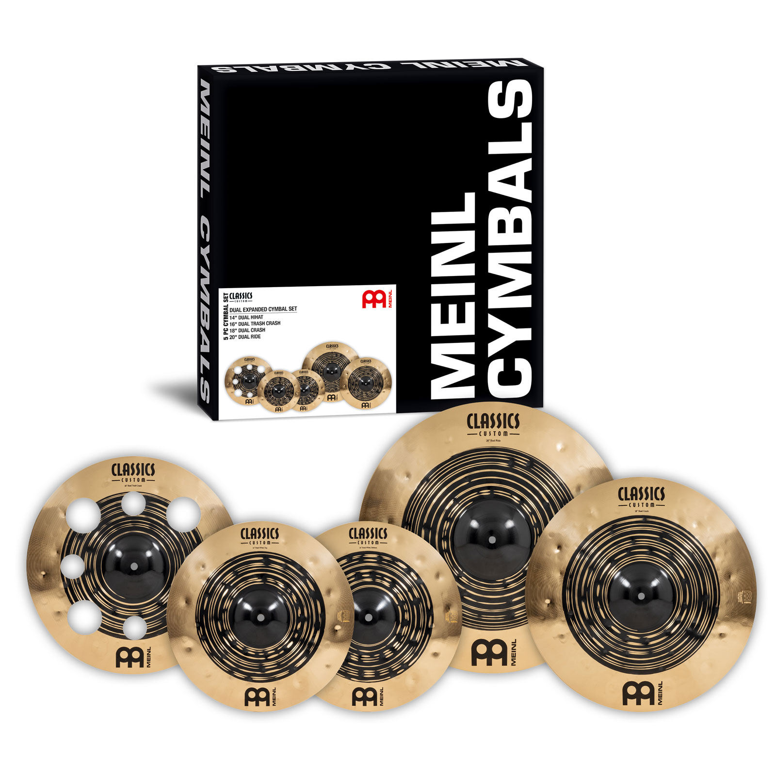 MEINL Classics Custom Dual Pack 14/16/18/20