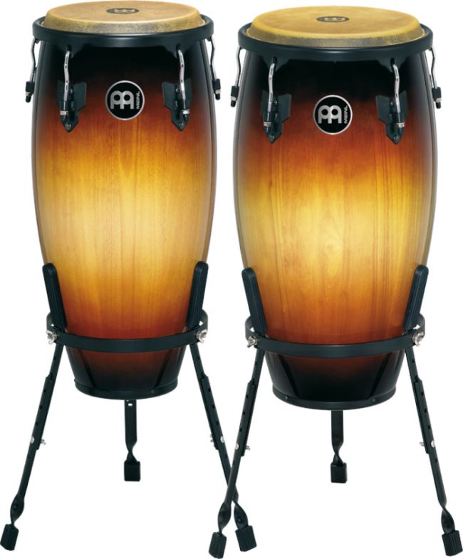 MEINL HEADLINER 11 & 12 VINTAGE SUNBURST CONGA SET - MHC512VSB