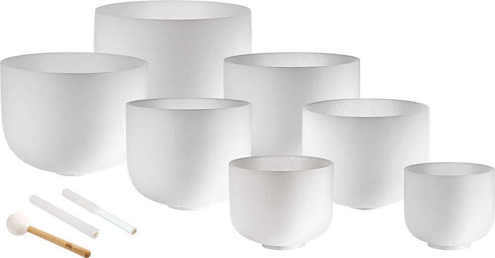 SONIC ENERGY SONIC ENERGY CRYSTAL SINGING BOWL CHAKRA SET, C, D, E, F, G, A, B - CSBSETCHA