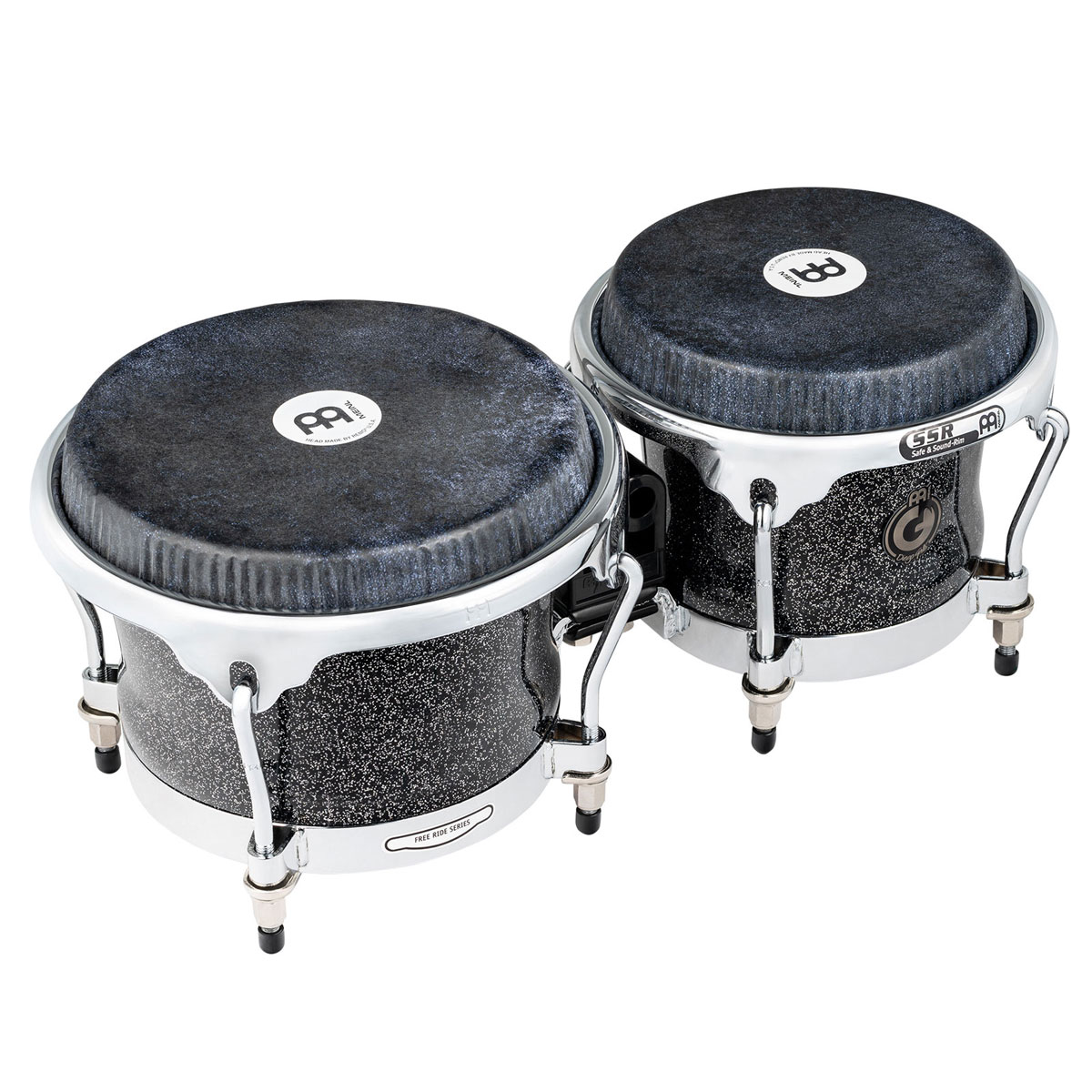 MEINL DG400MS - Artist Series Bongo Diego Galé, 7” & 8 1/2” Midnight Star