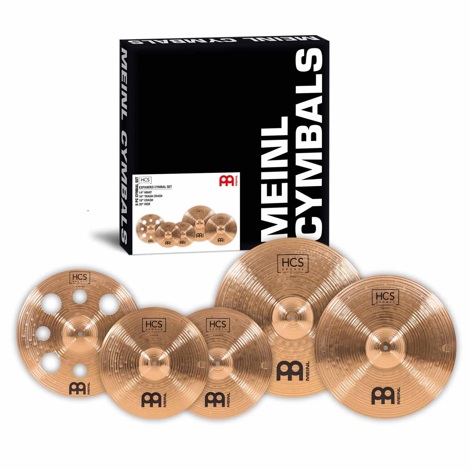 MEINL PACK HCS BRONZE 14/16/18/20