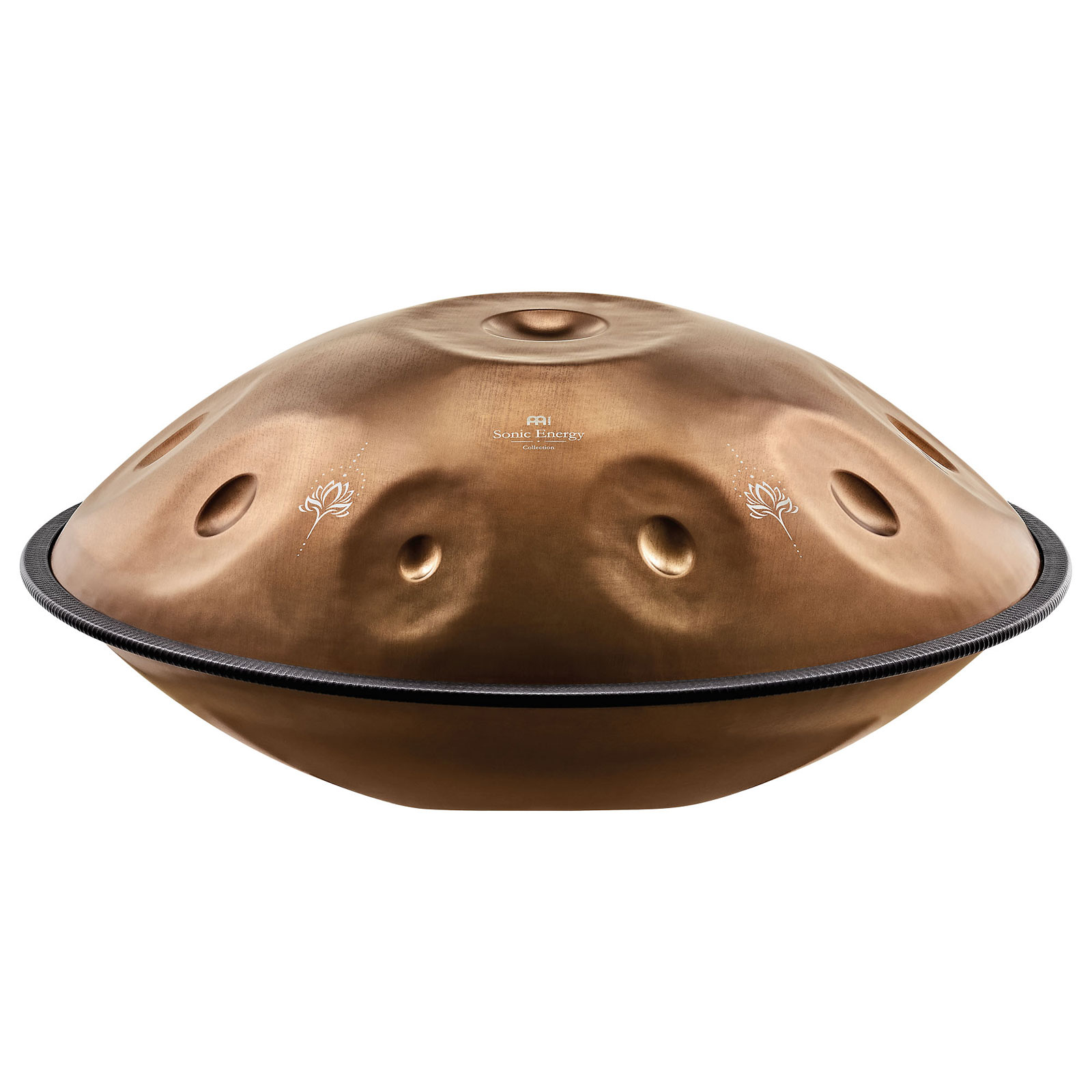 SONIC ENERGY HPSTL102CU - Handpan Sensory, acier inoxydable, E La Sirena, 10 notes, 432 Hz