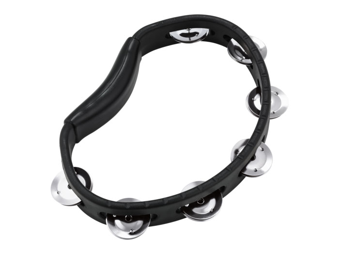 MEINL Tambourin Abs Demi Lune 1 Rangee Cymbales Noir