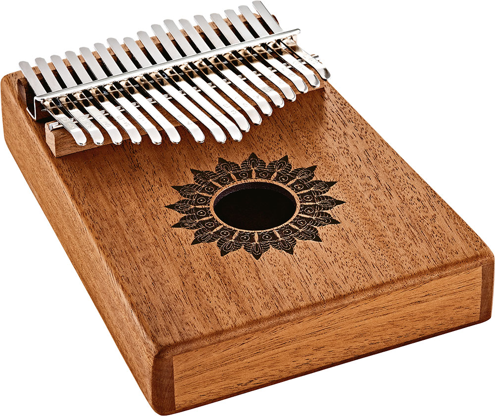 SONIC ENERGY SONIC ENERGY SOUND HOLE KALIMBA 17 NOTES MAHOGANY MATTE 