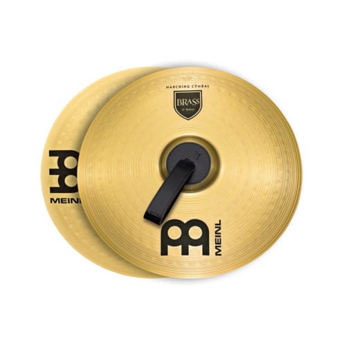 Meinl Paire Cymbales Marching 18 Cuivre (la Paire) 