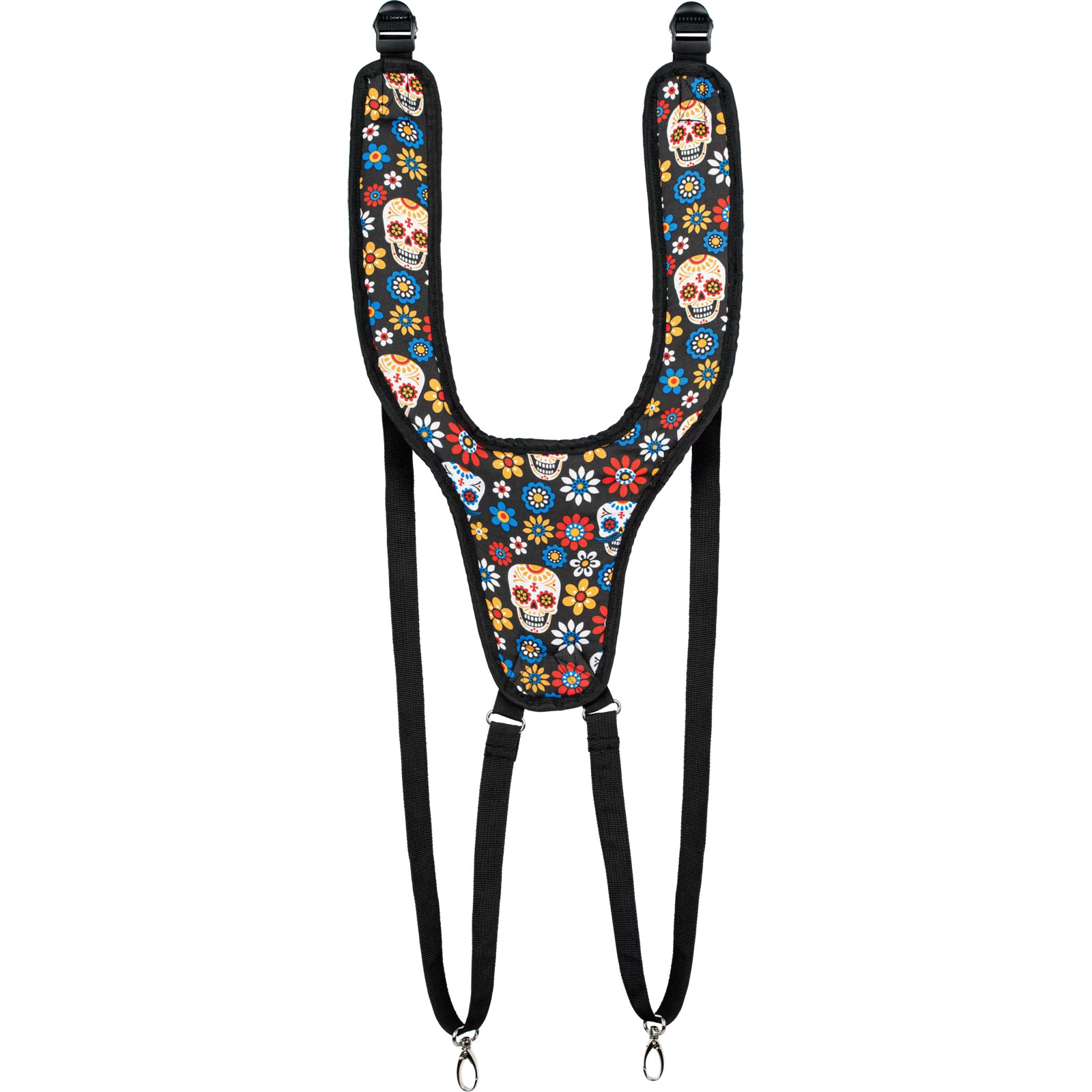 MEINL PERCUSSION DESIGNER DJEMBE STRAP, DAY OF THE DEAD