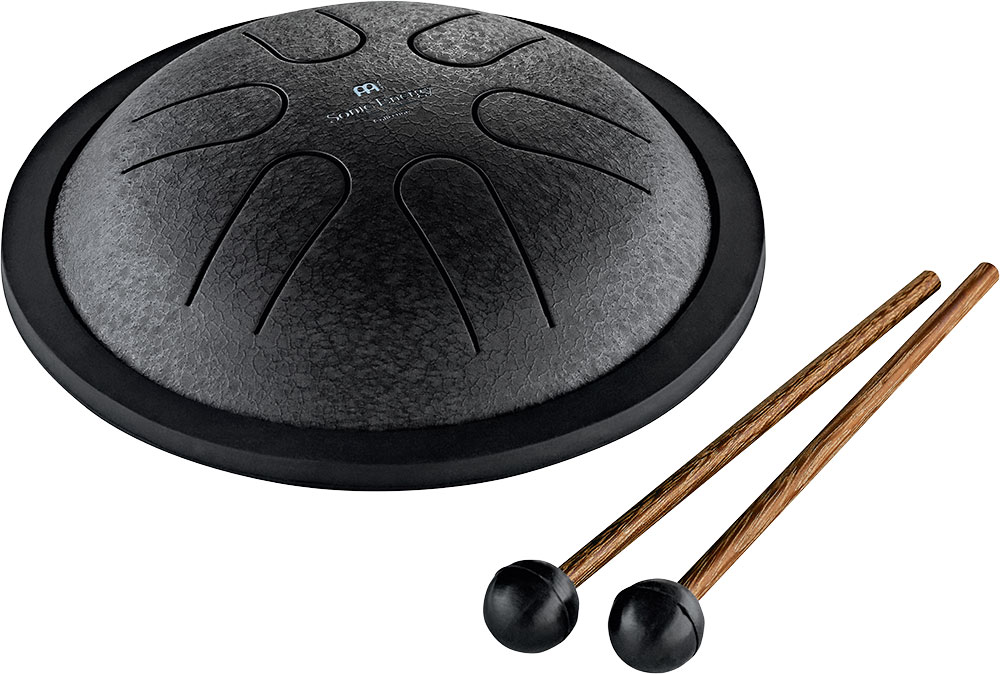 SONIC ENERGY Sonic Energy Mini Steel Tongue Drum Black C Major