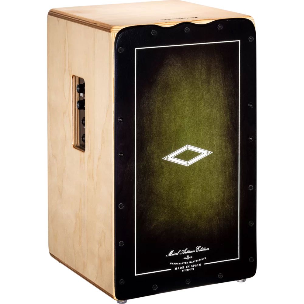 MEINL Paesldob - Cajon PRE-amplifie Artisan Olive Burst