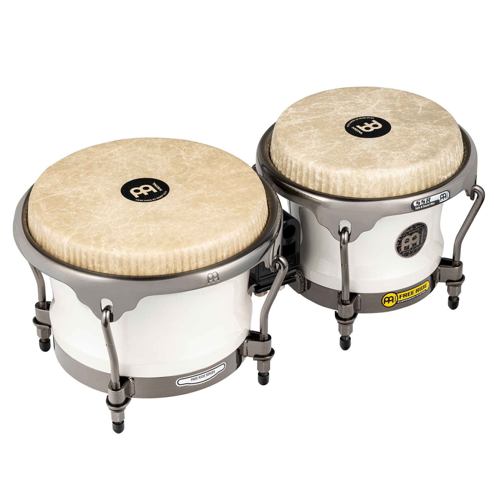 MEINL Artist Series Bongo Roberto Serrano, REMO® Fiberskyn Heads - 7