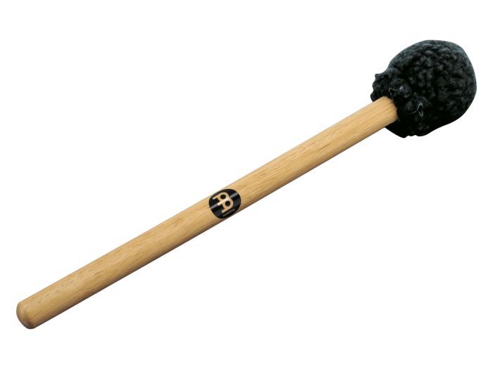 MEINL SAMBA BEATERS 16 LONG, WOOD STICK WITH 3 BUSHY FELT BEATER