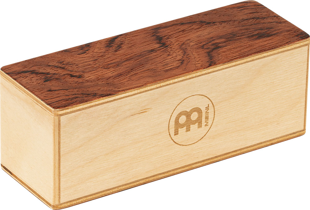 MEINL PERCUSSION DUAL CHAMBER SHAKER, BURL WOOD - SH60