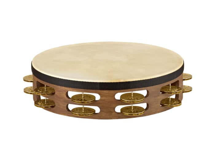 MEINL TAH2VWB - TAMBOURIN VINTAGE BOIS AVEC PEAU