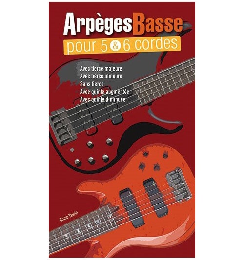PLAY MUSIC PUBLISHING TAUZIN BRUNO - ARPEGES POUR BASSE 5 & 6 CORDES
