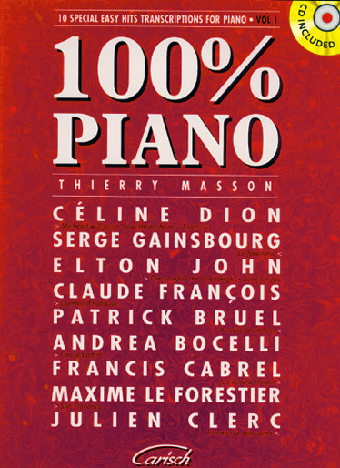 CARISCH 100% Piano Vol 1 + CD