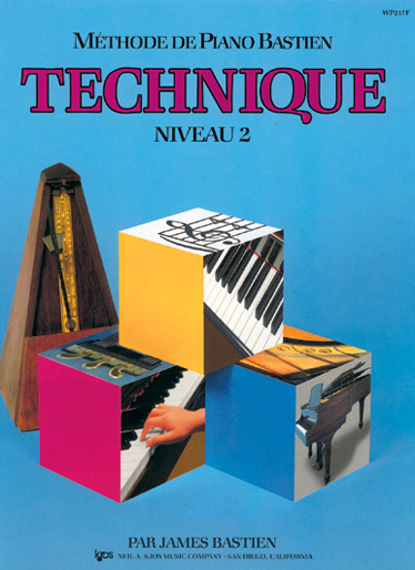 CARISCH BASTIEN JAMES - METHODE DE PIANO BASTIEN TECHNIQUE NIVEAU 2 - PIANO