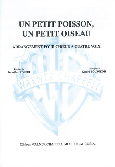 CARISCH RIVIERE-BOURGEOIS - PETIT POISSON, UN PETIT OISEAU - PIANO, CHANT