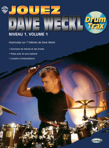 WARNER BROS WECKL DAVE - JOUEZ DAVE WECKL + CD - BATTERIE