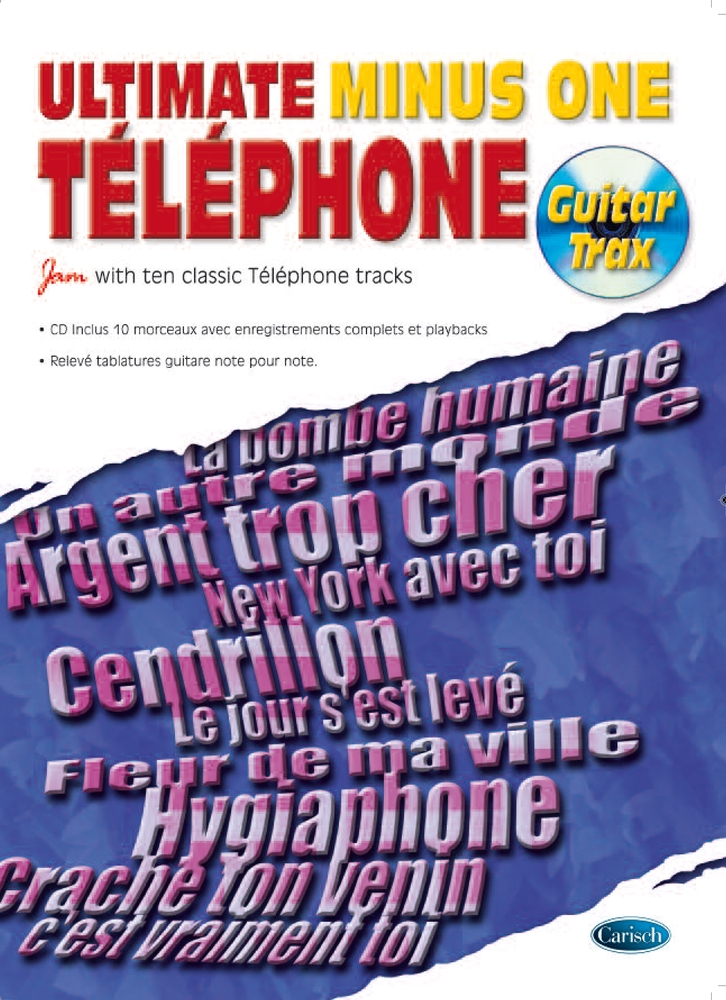 CARISCH Telephone - Ultimate Minus One Guitar Trax + CD