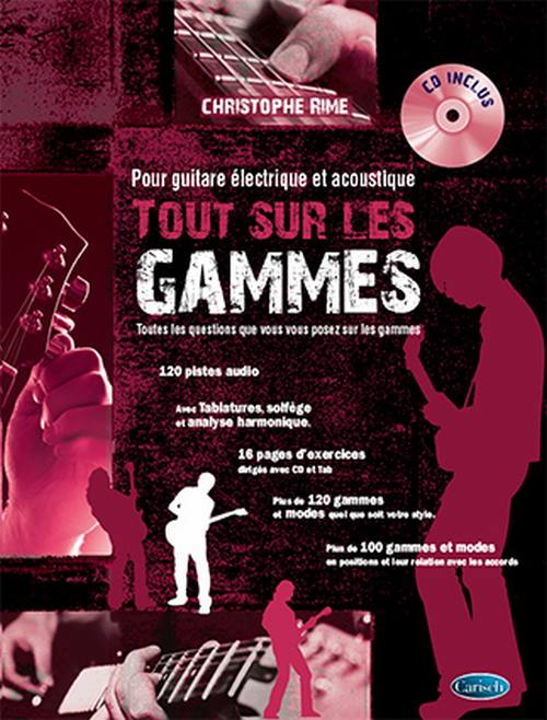 CARISCH Rime Christophe - Tout Sur Les Gammes + CD - Guitare