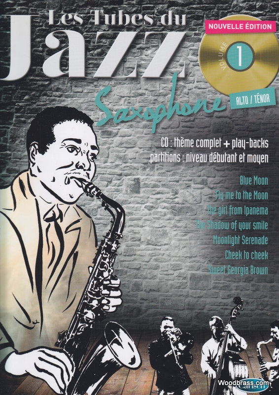 COUP DE POUCE ROUX/AUDOUX - LES TUBES DU JAZZ VOL.1 + CD - SAX ALTO & TENOR