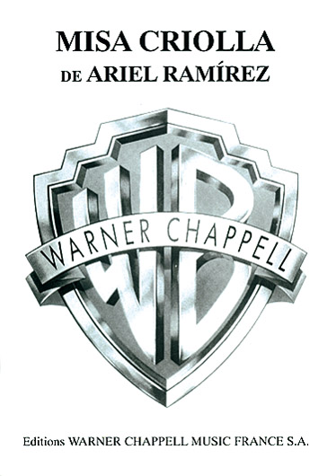 CARISCH RAMIREZ ARIEL - MISA CRIOLLA - ORCHESTRE
