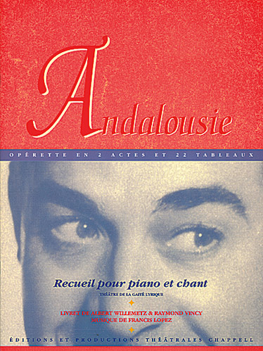 CARISCH LOPEZ FRANCIS - ANDALOUSIE - CHANT, PIANO