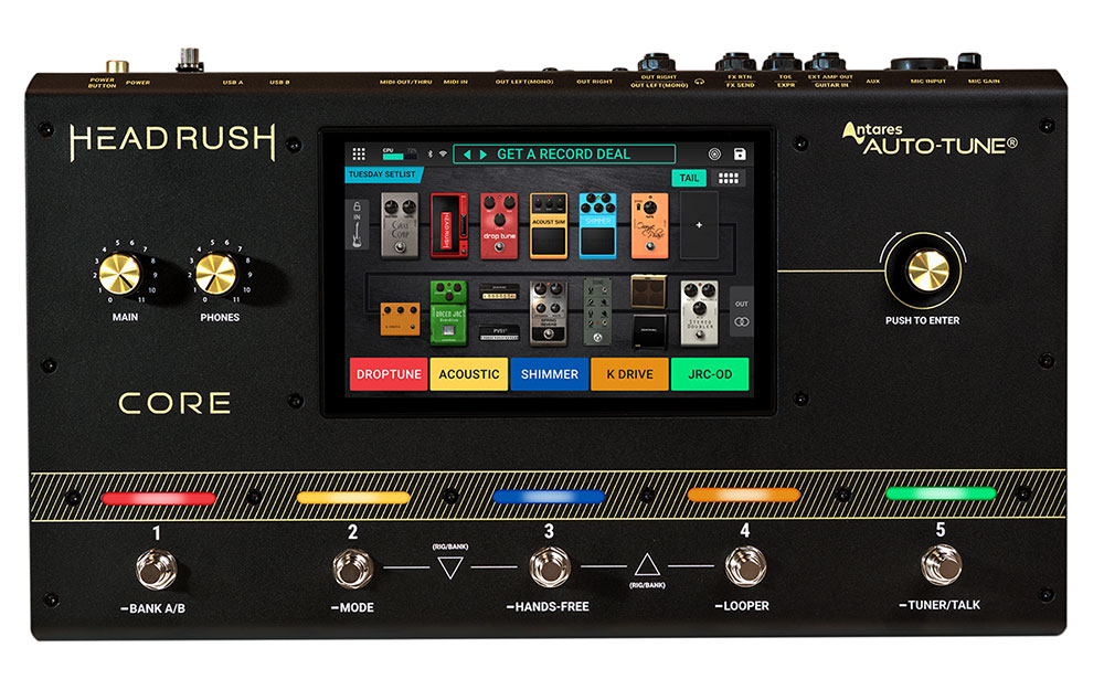 HEADRUSH Core Guitare et Voix