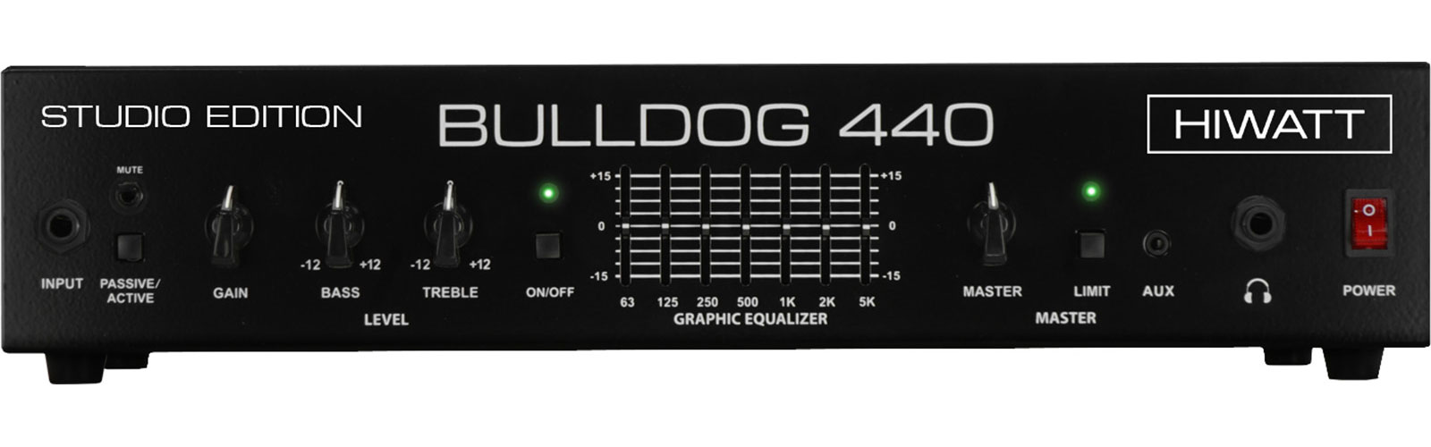 HIWATT Bulldog 440Sh 400W Rack - Stock B