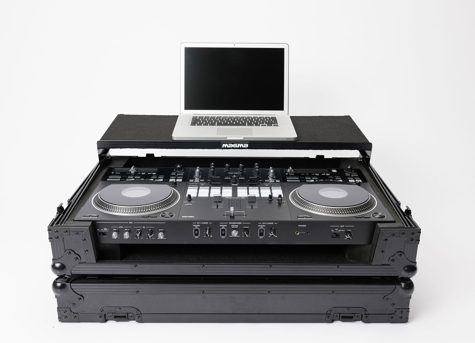MAGMA DJ-CONTROLLER WORKSTATION DDJ-REV7 BLACK/BLACK 