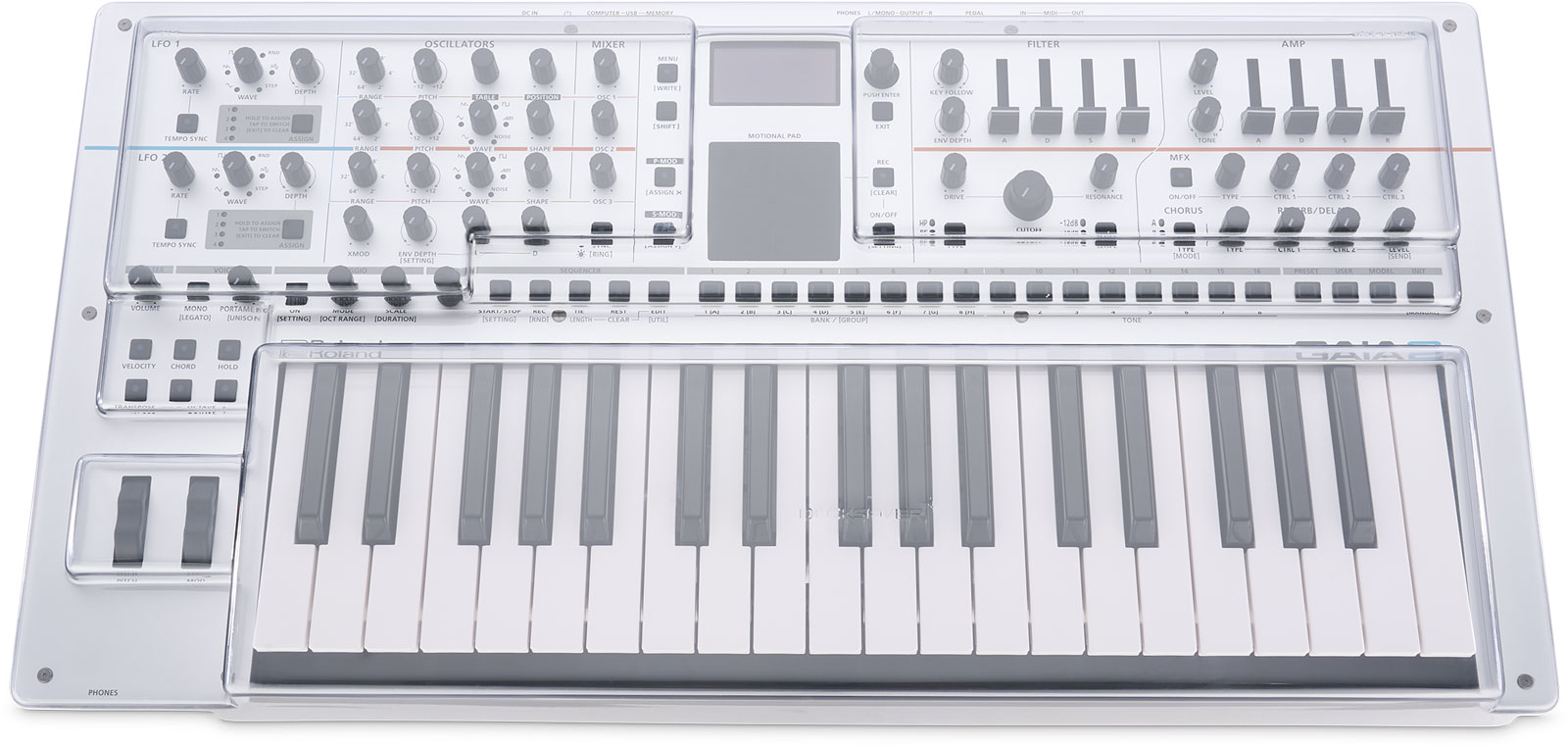DECKSAVER Roland Gaia 2 Cover