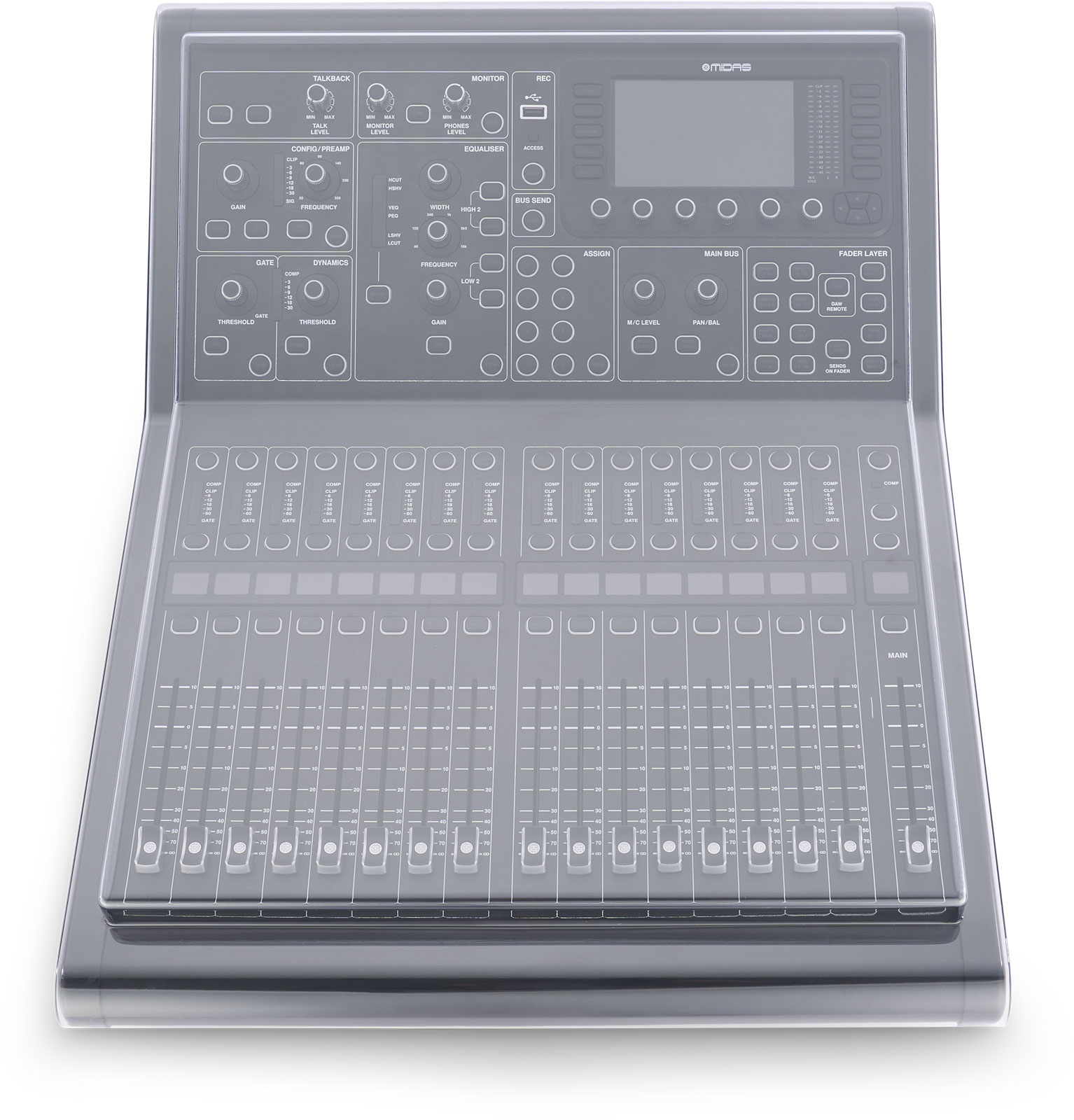 DECKSAVER Midas M32R M32R Live Cover