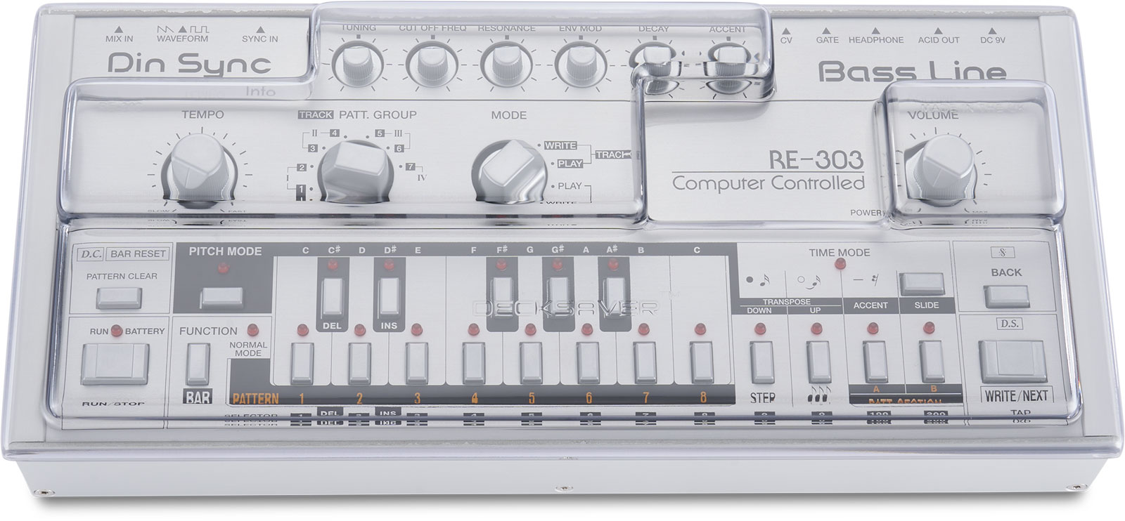DECKSAVER DIN SYNC RE-303 Cover