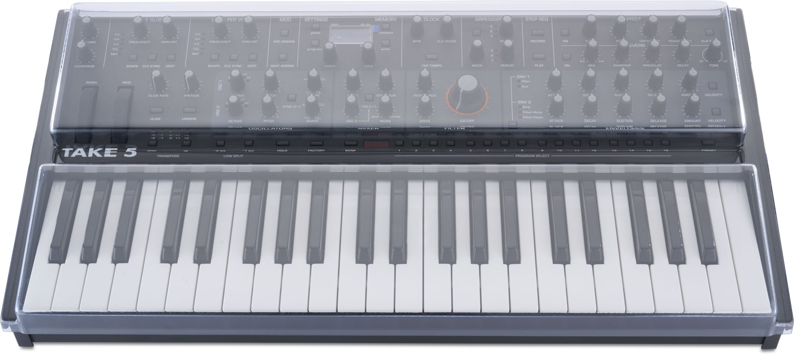 DECKSAVER Sequential Take 5 & Oberheim Teo 5 Cover