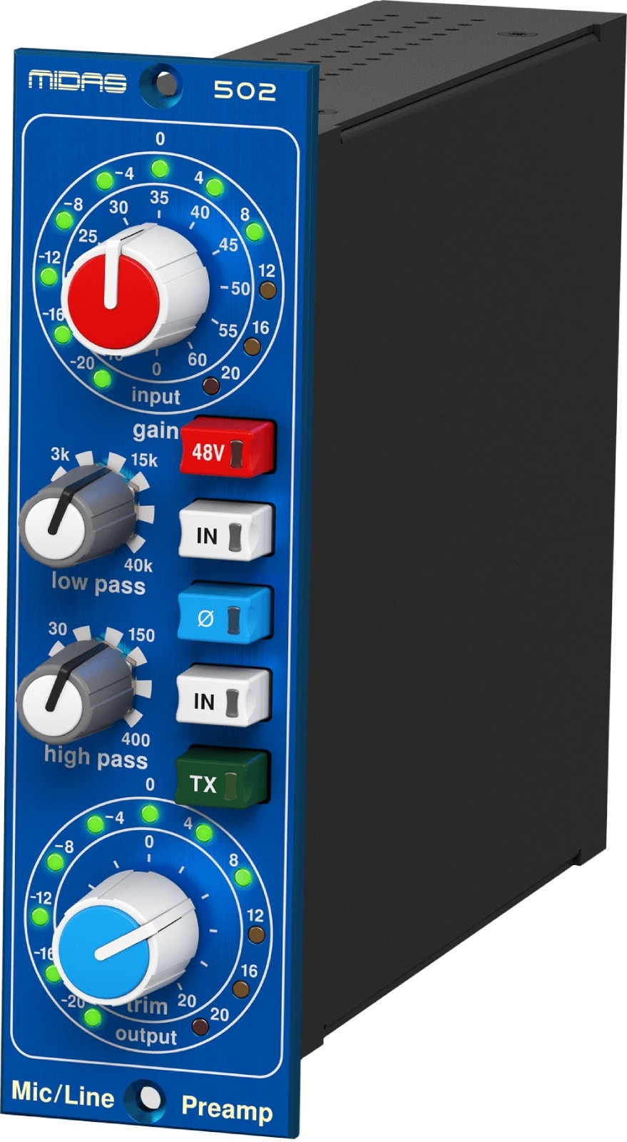MIDAS MICROPHONE PREAMP 502 V2 - RECONDITIONNE