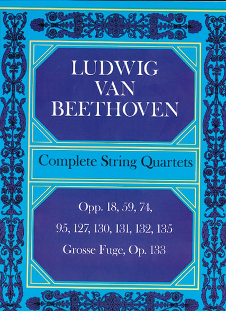 DOVER BEETHOVEN L.VAN - COMPLETE STRINGS QUARTET