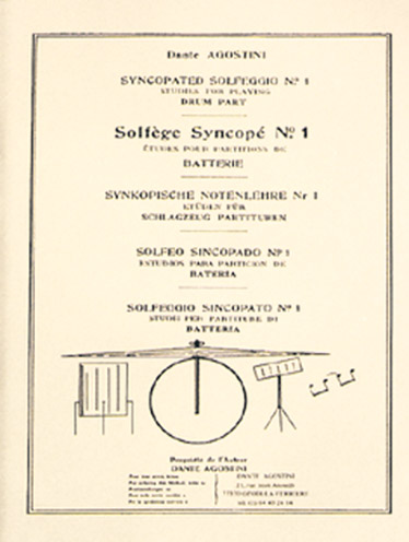 EDITIONS AGOSTINI AGOSTINI - SOLFEGE SYNCOPE VOL. 1
