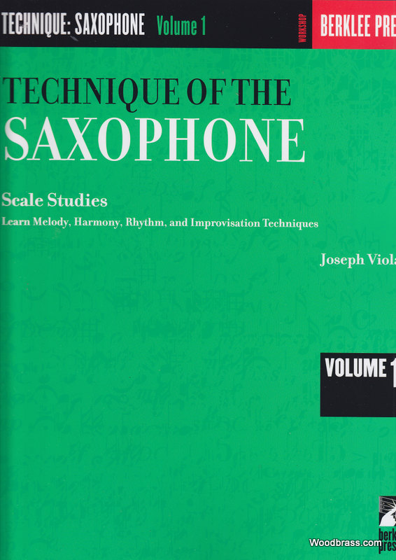 BERKLEE Viola Joseph - Technique Of The Saxophone Vol. 1
