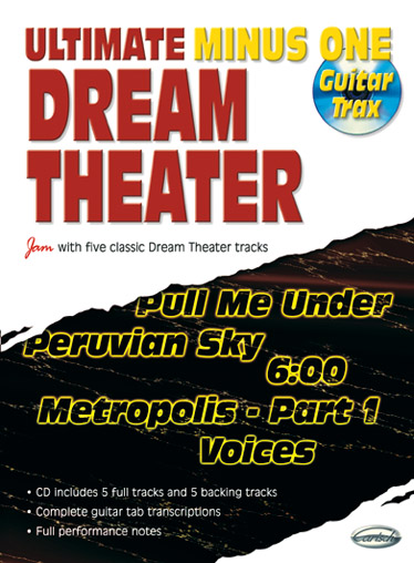 CARISCH Dream Theater - Ultimate Minus One Guitar Trax Vol.1 + CD