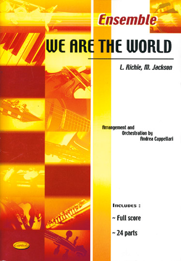 CARISCH JACKSON RICHIE - WE ARE THE WORLD - ENSEMBLE MUSICAL